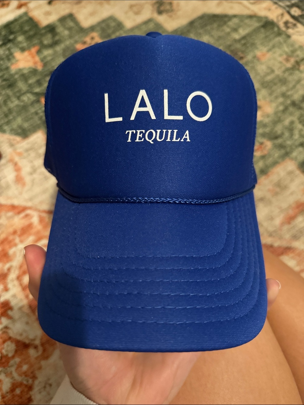 LALO Tequila Blue Logo Trucker Hat